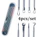 U-K Newest Dual Heads Acne Needle Blackhead Blemish Squeeze Pimple Extractor Remover Spot Cleaner Beauty Skin Care Tool 4pcs/set - Buy Online on GoSupps.com