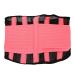 Xhikowat breathable mesh support exercise belt fitness waist training gym women back waist belt sport coach shapewear (pink)