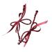 Feyley earrings end-of-the-counter red earrings exaggerated loop crystal loop tassel long drop earrings jewelry for women and girls