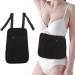 Focket Castor Oil Pack for Liver Detox - Reusable Organic Waist Wrap Elastic Belt - Black - Buy Online on GoSupps.com