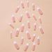 DMQ French False Nails Long 24Pcs Coffin Fake Nails White French Press on Nails Nude Pink French Nail Tips with Glue Full Cover Stick on Nails for Women Girls Nails Art French Extra Long - Buy Online on GoSupps.com