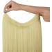 Beach Blonde Halo Hair Extension Headband 22 Inch Straight Synthetic Hair Heat Friendly Fiber - No Clip - Bleach Blonde 22Inch - Buy Online on GoSupps.com