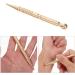 Fomiyes Relaxing Deep Salon Acupuncture Pencil Set - Professional Handheld Massage Tools Golden Earplugs & Facial Reflex Zone Therapy - 4PCS - Buy Online on GoSupps.com