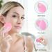 6 Pcs Makeup Blender Beauty Sponge Set - Latex-Free Sponges for Liquid, Cream, and Powder Foundation - Super Soft Beauty Blender Set in Light Pink - Buy Online on GoSupps.com