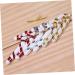 Alipis 4pcs Christmas Candy Cane Ornament Candy Canes Tree Pendants Christmas Adornments Christmas Tree Silver 7x2.5cm - Buy Online on GoSupps.com