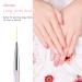 TEOYALL Nail Art Liner Brushes - Fine Line Precision Drawing Brushes for Gel Nail Polish | 7/9/11/15/20mm - Buy Online on GoSupps.com