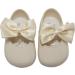 Pram Shoes for Baby Girls - Soft Sole, Made in Britain - Ivory, Size 3 UK - Buy Online on GoSupps.com
