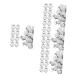 Bestyash 90 pitch peach-heart-hearted ceiling clip pacifier for newborn mattress cover fastening clip made of stainless steel chip brocal clips from metal button man stainless steel f utlings 3.5x2.8cmx4Pcs as shown x 4 pieces