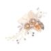 Hair Comb Princess Headband Aesthetic Hair Accessories Hair Styling Accessories Flower Clips Birthday Headpiece Wedding Hair Accessories Hair Clips Decor Headgear Leaf Bride Pearl