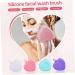 minkissy Heart-Shaped face Cleansing Brush for Women Handheld washbasin Silica Gel Cleaner Manual Double Sided Manual Facial Scrubber pores Manual Facial Cleansing Brush 9.8x8.4cm - Buy Online on GoSupps.com