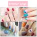Voarge 10-Part Nail Brush Set - Art Painting & Drawing Brushes for UV Gel & Acrylic Nails - Pink Nail Art Accessories - Buy Online on GoSupps.com