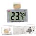 MipCase Multifunction Water Thermometer for Terrarium & Aquarium - Accurate Temperature Measurement Hygrometer ABS White 5.5x5x1.5cm - Buy Online on GoSupps.com