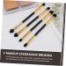 Baluue 45 Pcs Eye Shadow Brush Eyeshadow Brush Eyeshadow Blending Brush Shadow Foam Eye Shadow Sticks Fiber - Buy Online on GoSupps.com