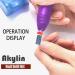 Akylin Carbide Nail Drill Bits - 3/32' Fast Remove for Acrylic/Hard Gels for Manicure Pedicure Cuticle Gel Polishing Salon Bits-Left and Right Hand(Fine) Fine-F Type-D - Buy Online on GoSupps.com