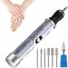 Electric Nail Filer Nail Grinder for Human Cordless Electric Manicure Pedicure Set Battery Powered Professional Nail File Kit Adjustable Nail Drill for Grinding Polishing Nail Removing Gray - Buy Online on GoSupps.com