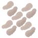 Didiseaon 5 Pairs Anti Slip Stickers for High Heels Heel Pads Metatarsal Pad Kitten Heels for Women Dressy Neuroma Pads Metatarsal Foot Pads Shoe Pad Miss Summer Half Palm Rest Pigskin As Shown 8X4.5X0.5CM