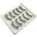 5 Pairs Handmade Natural Long Volume False Eyelashes Extensions Lashes as shown - Buy Online on GoSupps.com