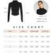 Gacaky Women's Lightweight Seamless Track Jacket with Thumb Holes - Black, Small - Buy Online on GoSupps.com