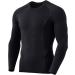 TSLA Men's Thermal Compression Shirt 1 or 2 Pack - Black, Medium | Winter Base Layer for Running & Sports - Buy Online on GoSupps.com