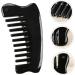 Beavorty 2pi ces Peigne De Massage Corne De B uf Naturelle Outil Multifonctionnel Pour Massage Du Chevelu Pour Hommes Et Femmes La Casse Des Cheveux Et Apaise Le 11x6.5cmx2pcs noirx2pcs - Buy Online on GoSupps.com