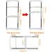 Optometry Telescopic Bracket Support Lifting Forehead Support Chin Rest Automatic Refraction Accessories with Height Adjustable for Optical Shops Optometry Shops Eye Hospitals - Buy Online on GoSupps.com