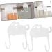 Angoily Coat Hooks 2pcs s Coat Rack Hooks Spray Paint Over Door Hook Rack Coat Hanger Towel Rack Drawer Clothes Rack - Buy Online on GoSupps.com