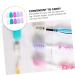 FRCOLOR 45 Pcs Toothbrush Cover - Portable Travel Caps Dustproof Organizer & Silicone Toothbrush Box - Perfect for International Travel - Buy Online on GoSupps.com