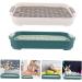 ROMISBABA 2pcs Box Rabbit Toilet Bunny Litter Toilet Hamster Bedding Pet Litter Pan Trainer Hamster Toilet Pp 27X18.8X4CM As Shown 3 - Buy Online on GoSupps.com