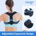 NEWGO Posture Corrector Back Brace - Adjustable Posture Support for Men & Women | Mid & Upper Spine Pain Relief | Breathable Design for Comfort - Buy Online on GoSupps.com
