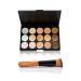 Demarkt 15 Colour Makeup Palette & Concealer Powder with Contour Brush - Perfect for Flawless Beauty - Buy Online on GoSupps.com
