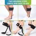 AFO Drop Foot Brace - Lightweight Ankle Foot Orthosis for Men & Women | Postural Correction & Support Stabilizer (M-Left - Buy Online on GoSupps.com