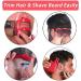 beard shaping tool kit Beard Shaping Tool Kit Neckline Shaving Template Guide Set for Men Hair Styling Red - Buy Online on GoSupps.com