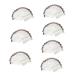 Balacoo 84 Pcs Eyebrow Stickers Waterproof Stickers Transfer Eyebrows Eyebrow Tattoos Stickers 3d Cosmetic