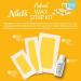 Nad's Wax Strips Kit - Natural Hair Removal for Women - Face, Body, and Bikini Waxing - Includes Post-Wax Oil - Buy Online on GoSupps.com