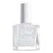 White Nail Polish - Glitter Nail Polish - Glitter Nail Varnish Quick Dry - Shiny Sparkly Nail Varnish - Breathable Nail Polish - French Manicure Nail Polish for Women Girls Nail Art