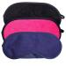 3 Pack Soft Microfiber Terry Cloth Sleep Mask Set Eye Blindfold Cover for Travel Office Nap Sleeping Relieve Stress