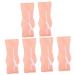 Ipetboom 3 Pairs Ankle Socks Plantar Brace Pressure Ankle Sleeves Arch Support Sleeve Arch Supports Foot Socks Ankle Support Heel Sole of Foot Miss Nylon Pink Splint