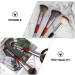 Baluue 3pcs Double-ended Makeup Brush Female Makeup Tool Highlight Woman Eyeshadow Brush Artificial Fiber - Buy Online on GoSupps.com