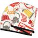 Firefighter Icons Microfiber Hair Towel - Super Absorbent Coral Velvet Wrap for Long Curly & Thick Hair - Buy Online on GoSupps.com