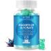 Tewuky Magnesium Glycinate Gummies 500mg Sugar-Free for Adults & Kids for Sleep Stress & Muscle Relief Supports Bone & Nerve Health 60 Gummies - Blueberry