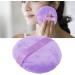 Makeup Powder Puff Large Size Makeup Puffs with Tape Handle Soft and Fluffy Swansdown Makeup Puffs for Loose Powder Body Powder Blending All Skin Types Easy to Clean (Purple) - Buy Online on GoSupps.com
