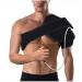 NatraCure Advanced Cold or Hot Shoulder Ice Pack Wrap, Compression Shoulder Brace for Pain Relief - Cool or Heating Pad for Rotator Cuff Injuries, Football, Baseball, Volleyball, Basketball, Softball