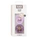 BIBS COLOUR Anatomical Dummy 2 Pack - BPA-Free Jaw-Friendly Natural Rubber/Silicone Made in Denmark | Violet Sky/Mauve (6-18 Months) - Buy Online on GoSupps.com