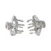 Solida Selection Rhinestone Hair Clips - Silver 2 Pieces | International Shipping Available - Buy Online on GoSupps.com