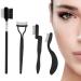 4-Piece Folding Eyebrow Comb & Eyelash Separator Set - Portable Makeup Tools for Women | International Shipping Available - Buy Online on GoSupps.com