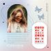 dijiusidy 1 Set Christmas Nail Wraps Cartoons Style Decor Adorable False Fingernails Children Removable Art Decals DIY Manicure PNT-16-05 - Buy Online on GoSupps.com