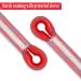 Buy 10mm Climbing Rope - Outdoor Security Nylon Rope for Rescue & Sports | Includes 2 Carabiners - Fire Rescue Height Work Blue - Buy Online on GoSupps.com