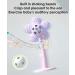 2 in 1 Teething Ring & Rattle - BPA-Free Silicone Baby Teething Toy (Pollen Pink Skin Pink) | Safe Durable & Fun - Buy Online on GoSupps.com