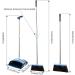 Broom and Dustpan Set 2022 - Heavy Duty 3ft Angle Broom for Indoor/Outdoor Cleaning - Long Handle Sweep Combo for Pet Hair, Garden, Kitchen - Blue - Buy Online on GoSupps.com