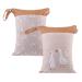 Maeau 2 pieces Wetbags for fabric diapers diaper bag baby wetbag organizer bags nasty kindergarten wet bags reusable wetbag washable gym bag waterproof 30x40cm 34 pattern 34 (30*40cm)